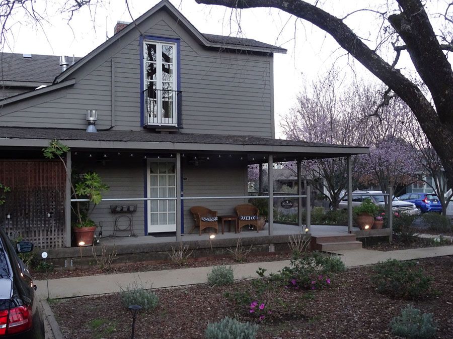 Lavender House Side View